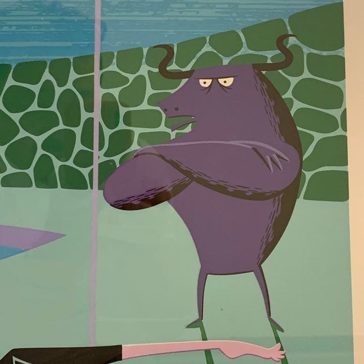 貴重　Shag シャグ シルクスクリーンポスター　ナンバーリング. #005