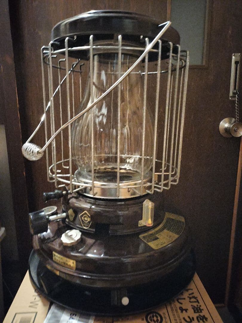 12/31までの出品 替芯つき！ニッセン 日本船舶 対流式石油ストーブ KG-3