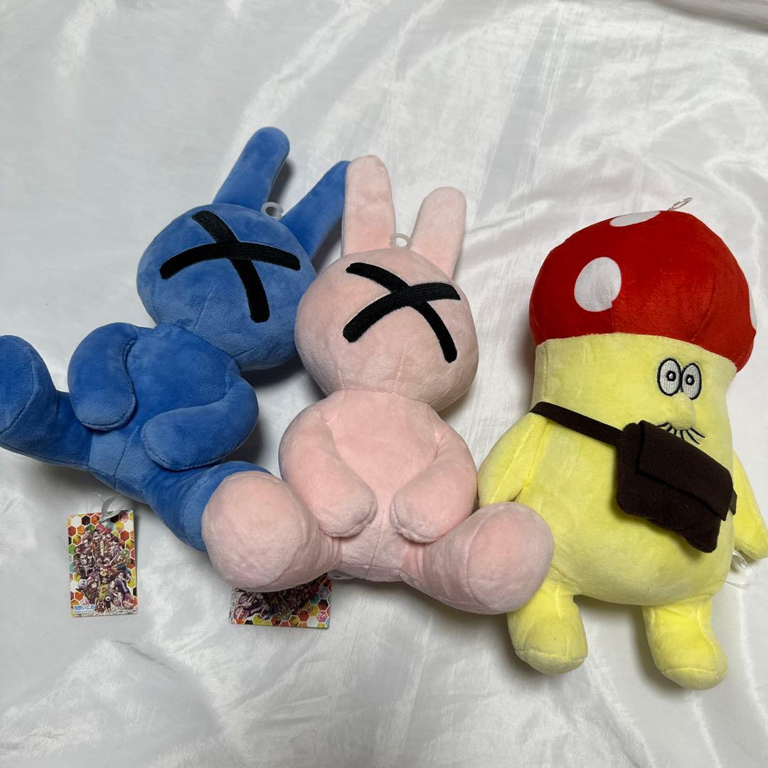 廃盤　新品【入手困難】イソベやん　バッテンうさぎ 浅野いにお　ぬいぐるみ　コンプ