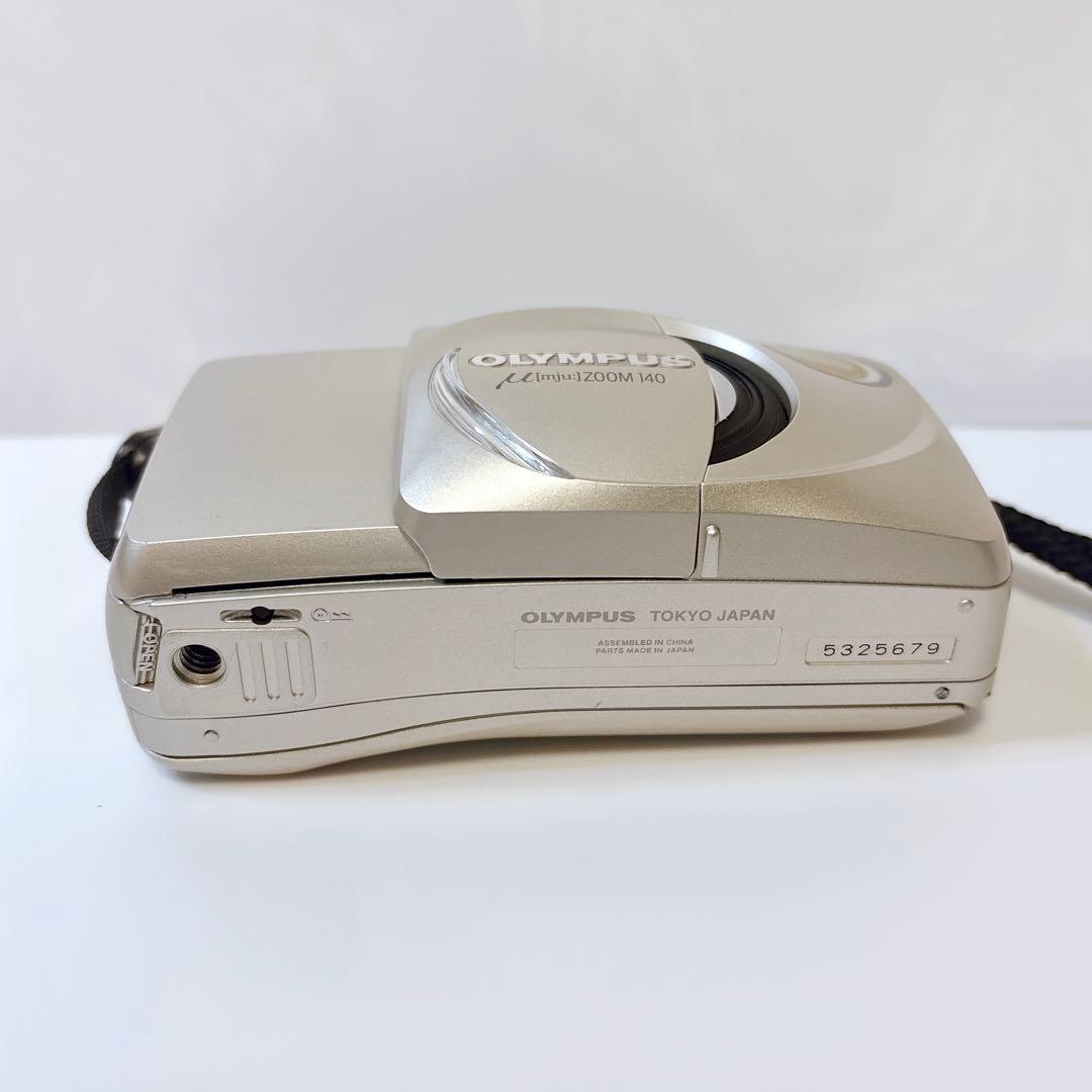 【美品 完動品】 OLYMPUS μ ZOOM 140 ケース リモコン 取説