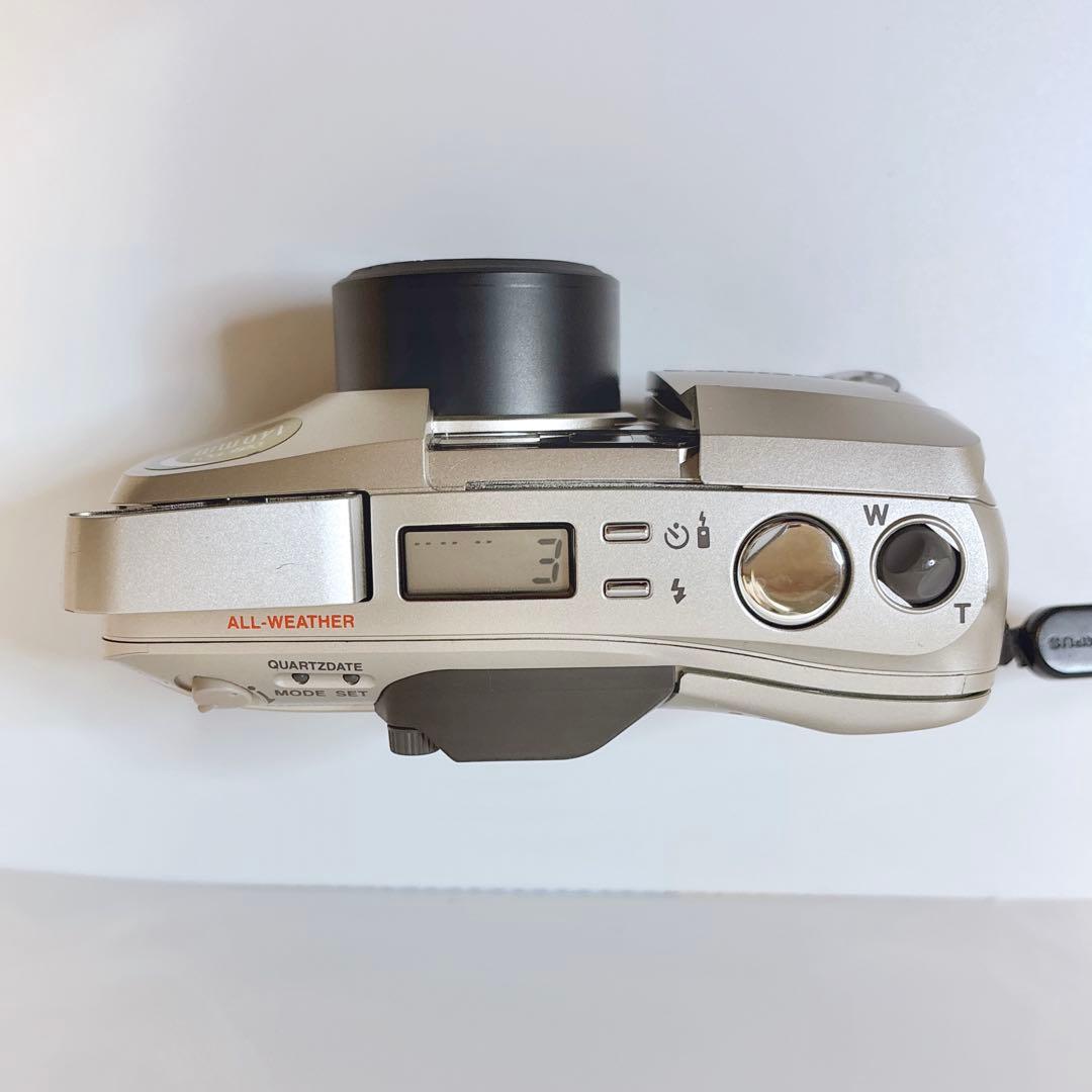 【美品 完動品】 OLYMPUS μ ZOOM 140 ケース リモコン 取説