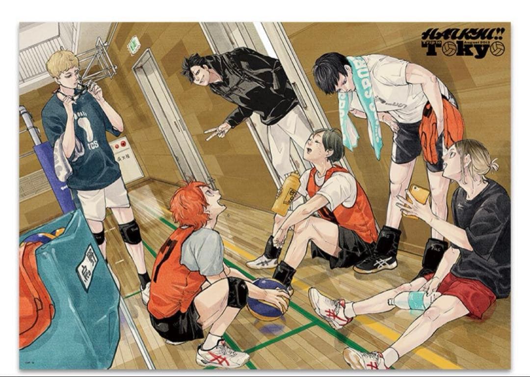 ハイキュー!!　GIGAポストカードクリアファイル・クリアポスターセット　10個