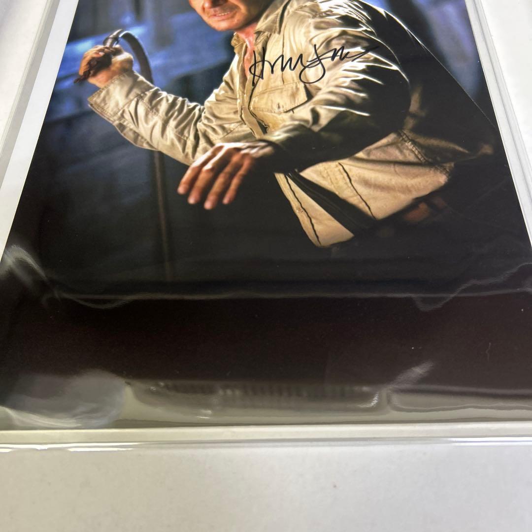 ハリソン・フォード 直筆サイン入りフォト 映画　インディ・ジョーンズ ハリウッド