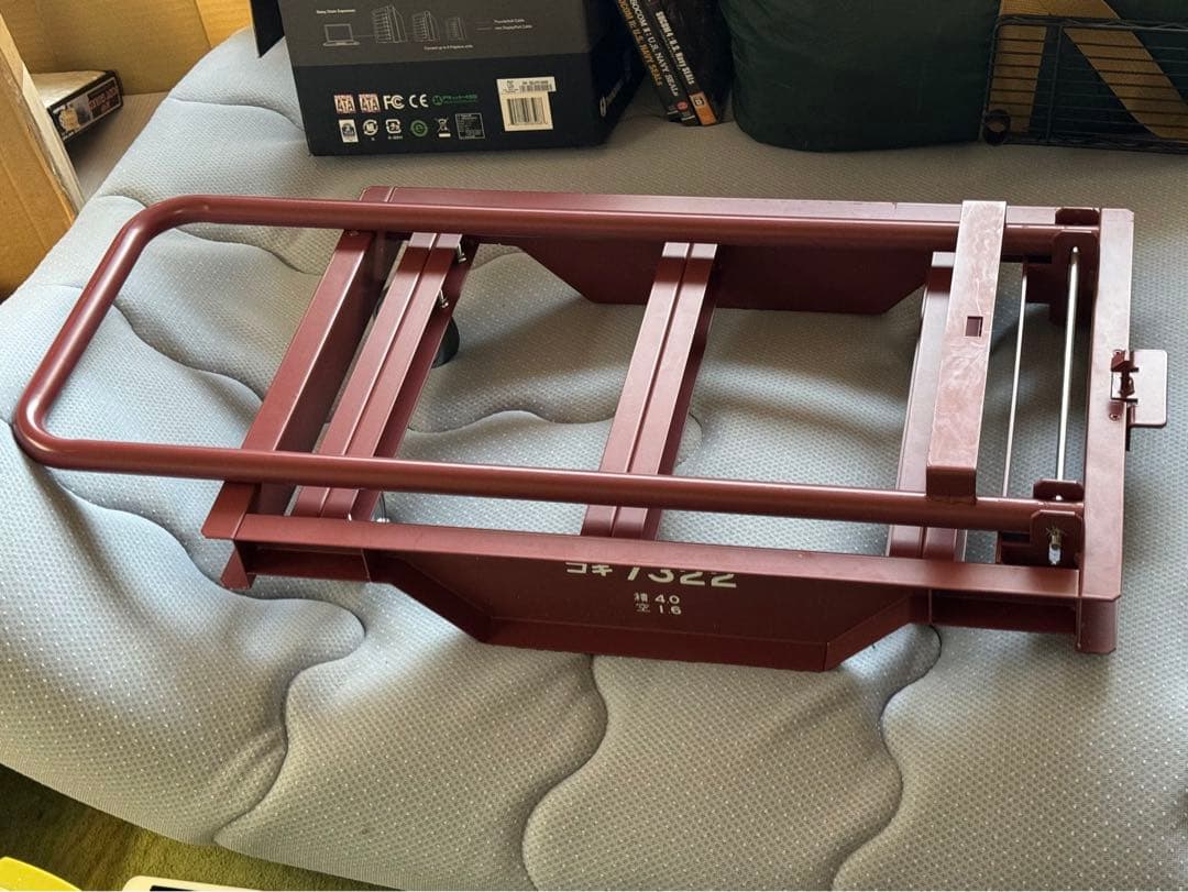 JR貨物風 ポポンデッタ製 コキ 折りたたみ式台車