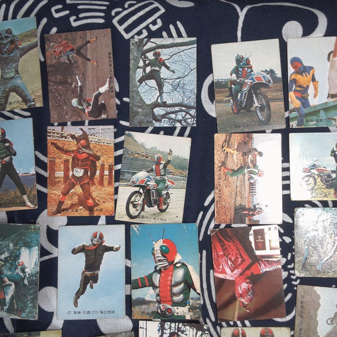 仮面ライダー １特撮ヒーロー トレーディングカードバラ売り可能