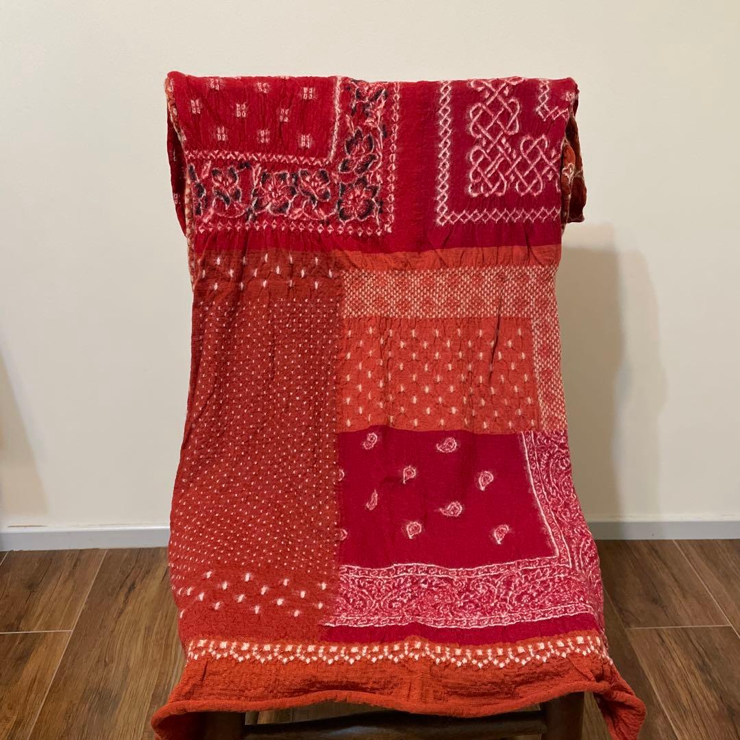 KAPITALキャピタル バンダナパッチワークマフラー