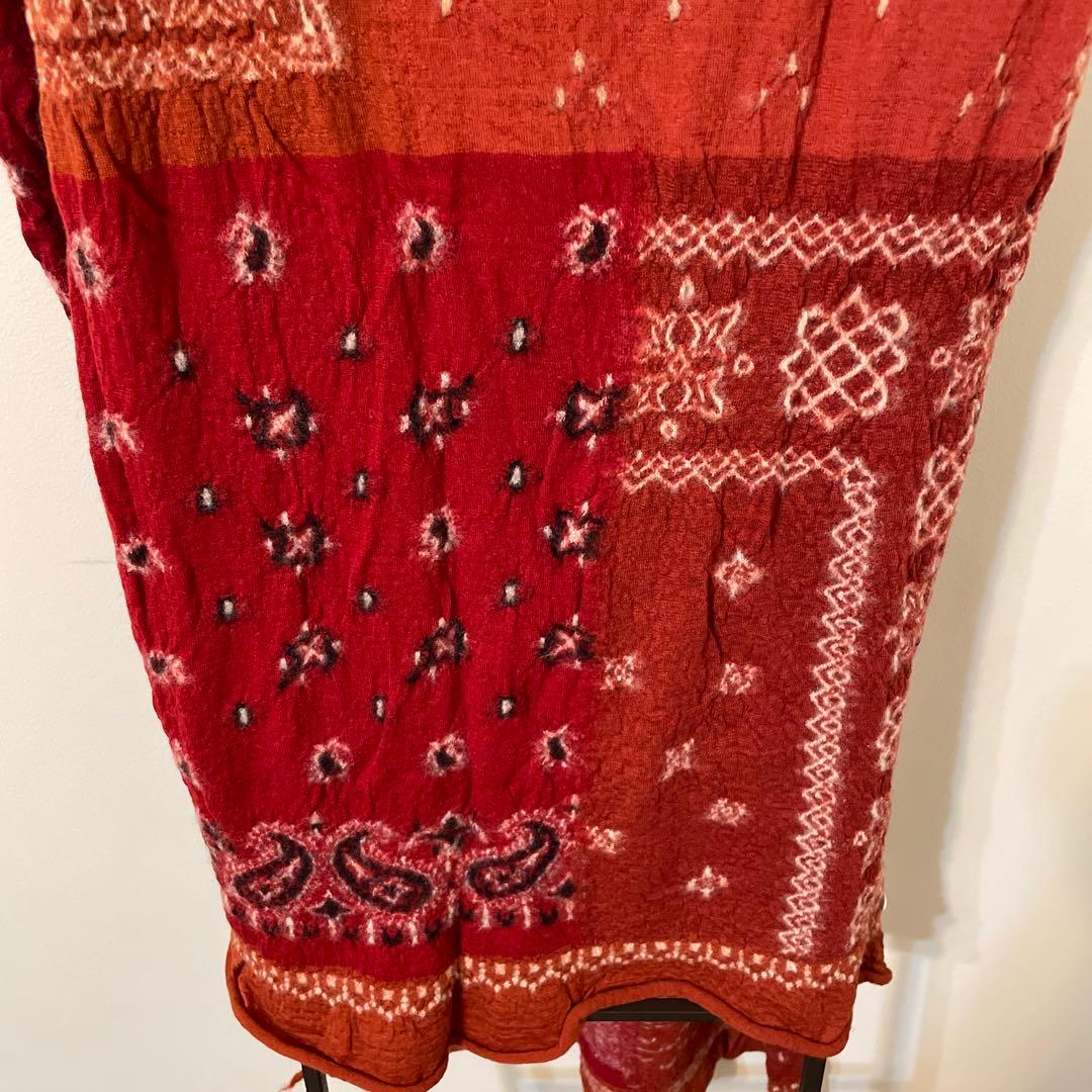 KAPITALキャピタル バンダナパッチワークマフラー