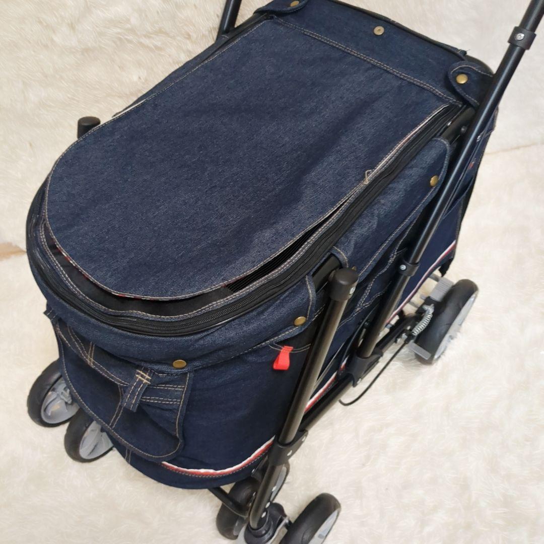 【美品】ボンビアルコン ペットバギー　DECA PROgRE　デニム