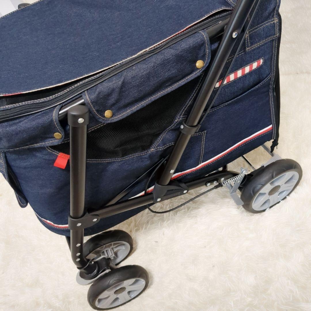 【美品】ボンビアルコン ペットバギー　DECA PROgRE　デニム