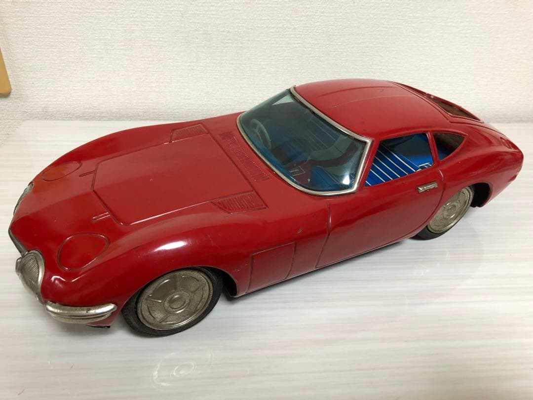 t*0様 アサヒ玩具 日本製 トヨタ2000GT 全長38㎝ブリキカー ATC☆