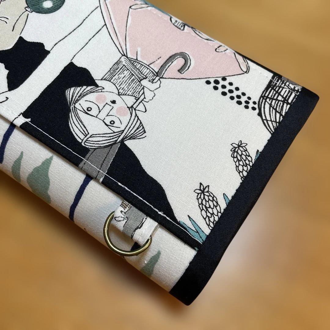 長財布　やりくり財布　ハンドメイド　レア廃盤生地