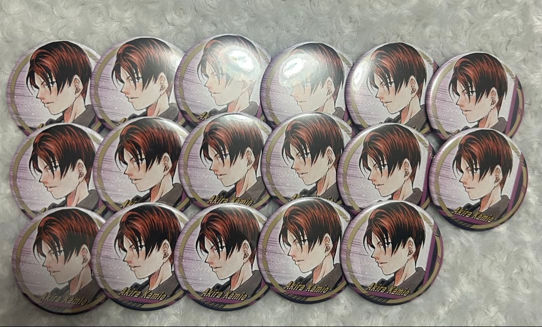 テニスの王子様 テニプリ 原画展 缶バッチ 神尾アキラ