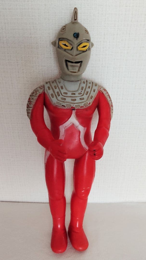 ウルトラセブン ソフビ30cm 円谷プロ マルサン 昭和レトロ 当時物 名前入り
