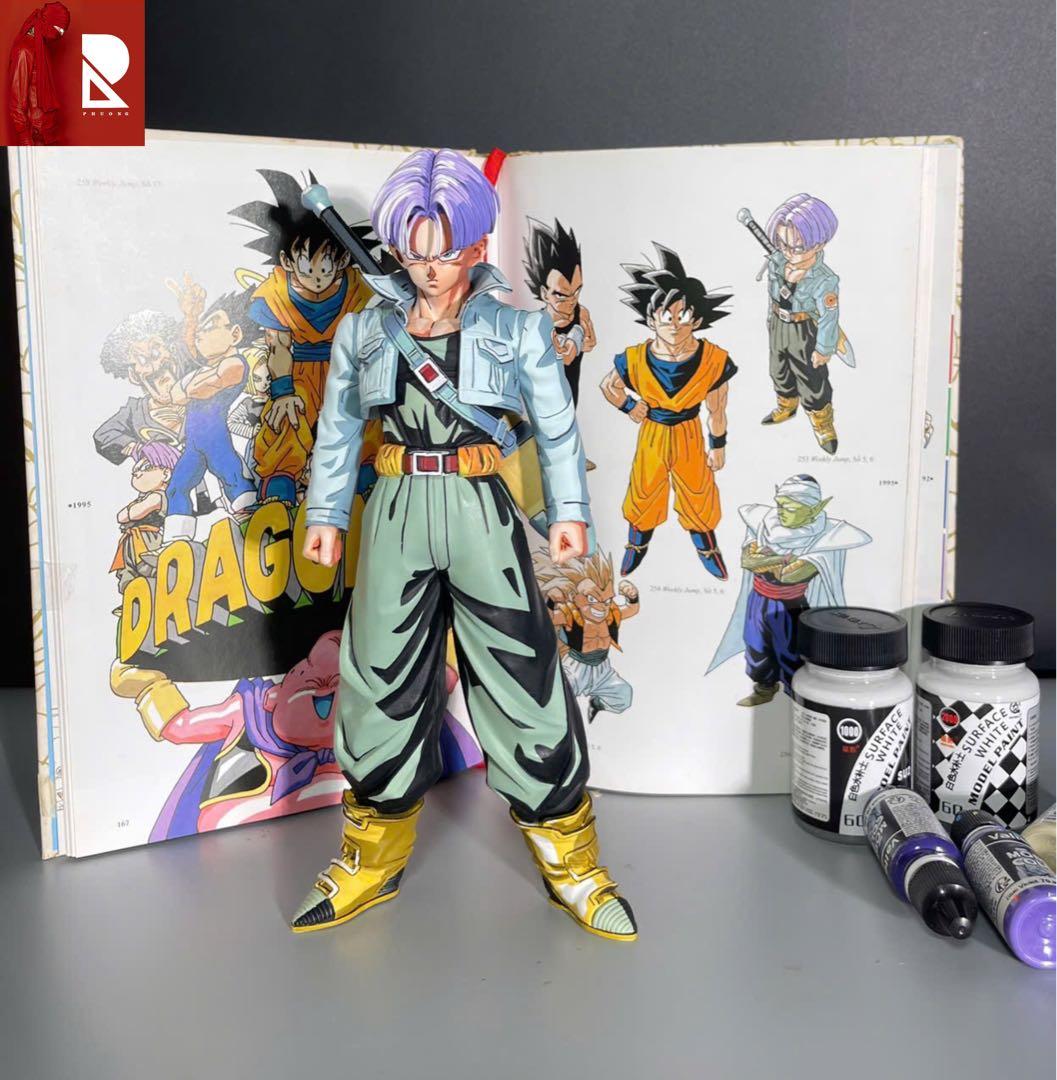 m*8様 ドラゴンボールZ トランクス　カスタム　改修 二次元リペイント　フィギ
