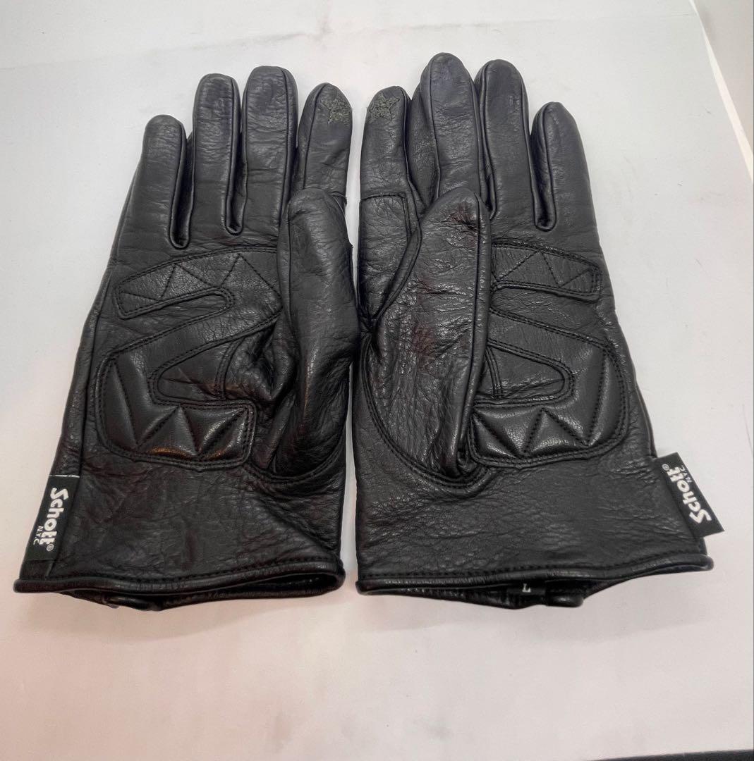 Schott/ショット/ZIP LEATHER GLOVE/ジップレザーグローブ