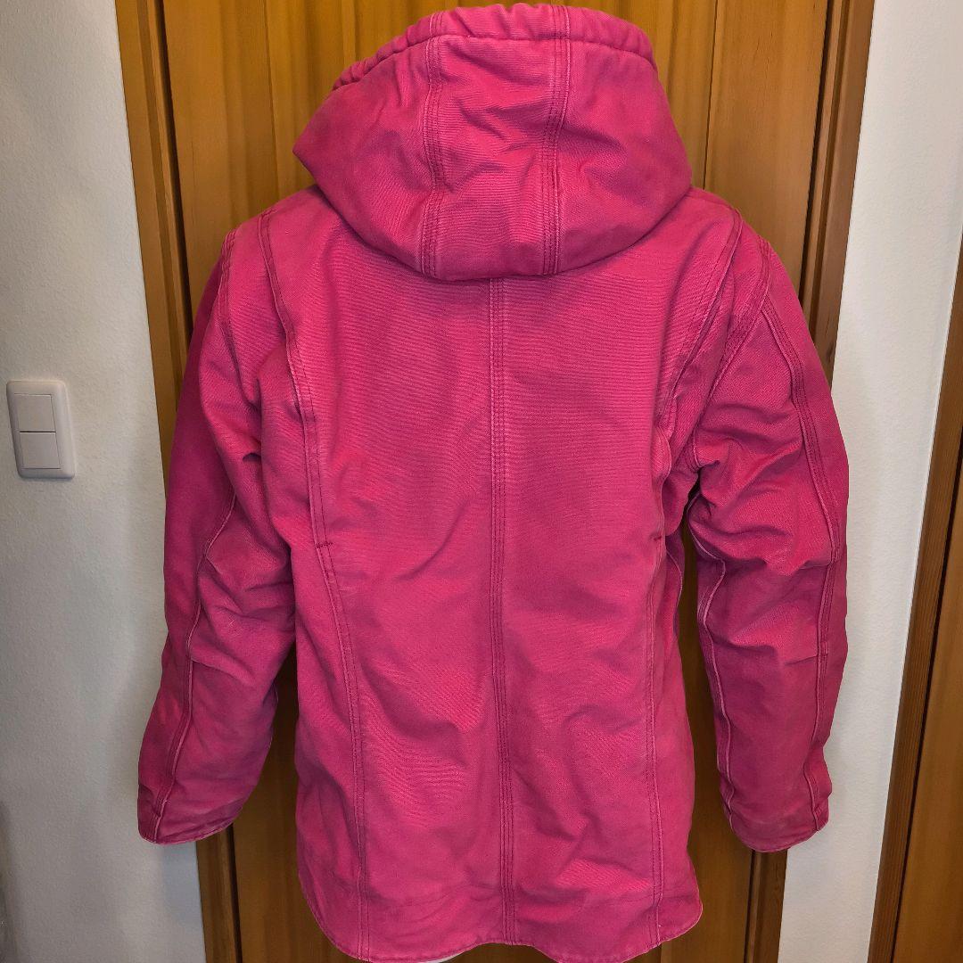Carhartt シエラジャケット ピンク 裏ボア アクションプリーツ L
