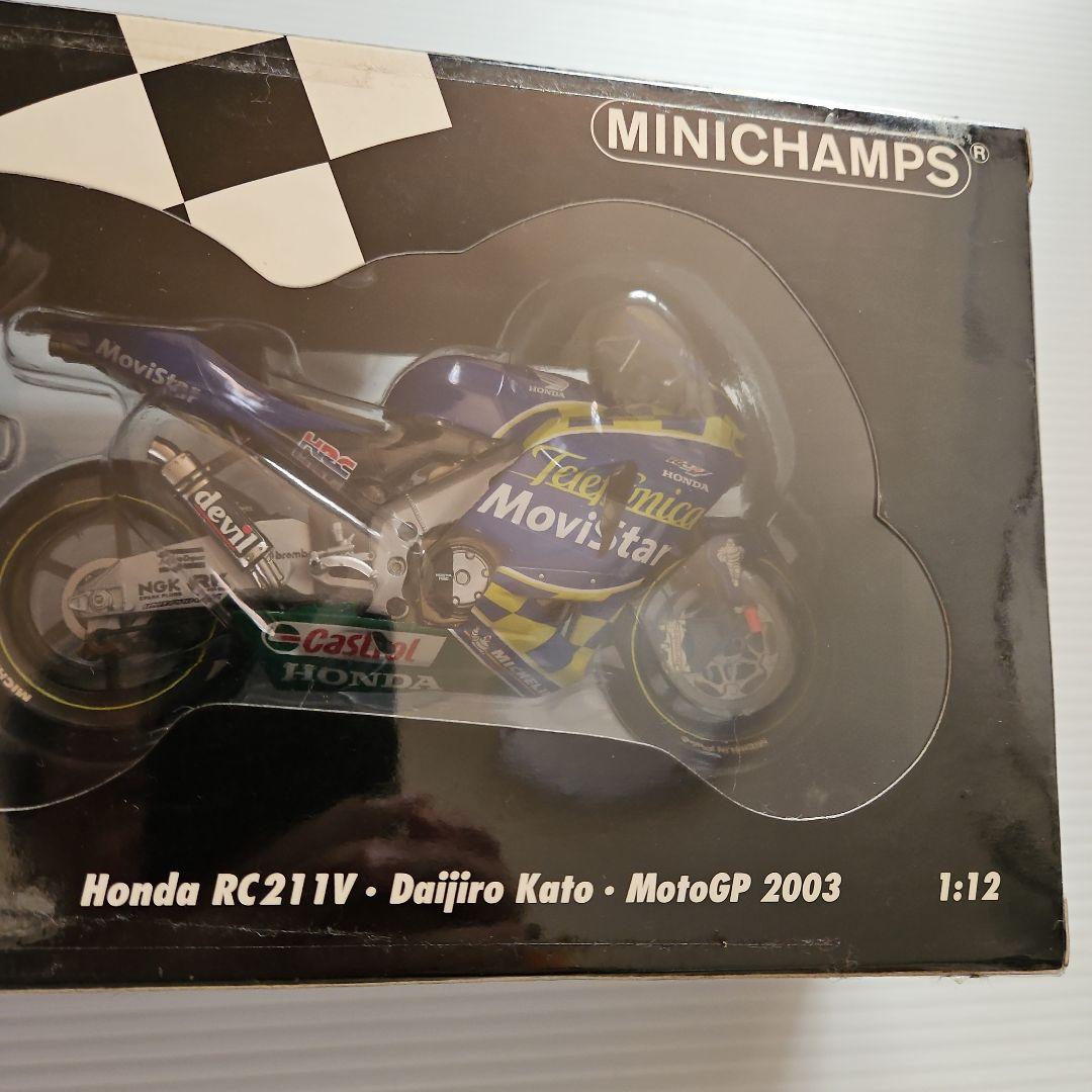 入手難❕未使用 1/12 MINICHAMPS 2003 HONDA