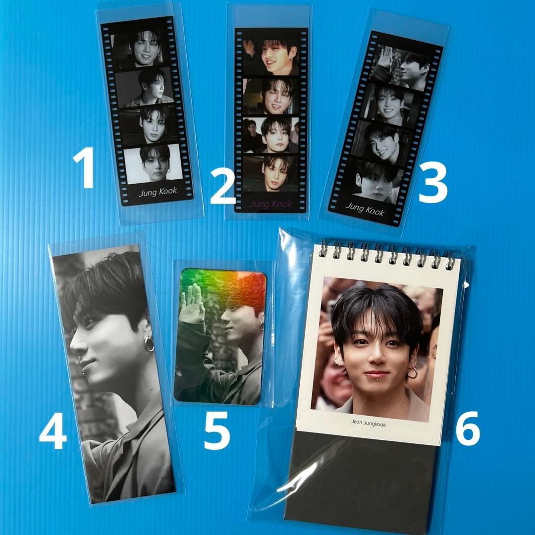 BTS Jungkook アルバムキーホルダー・両面ハートキーリング