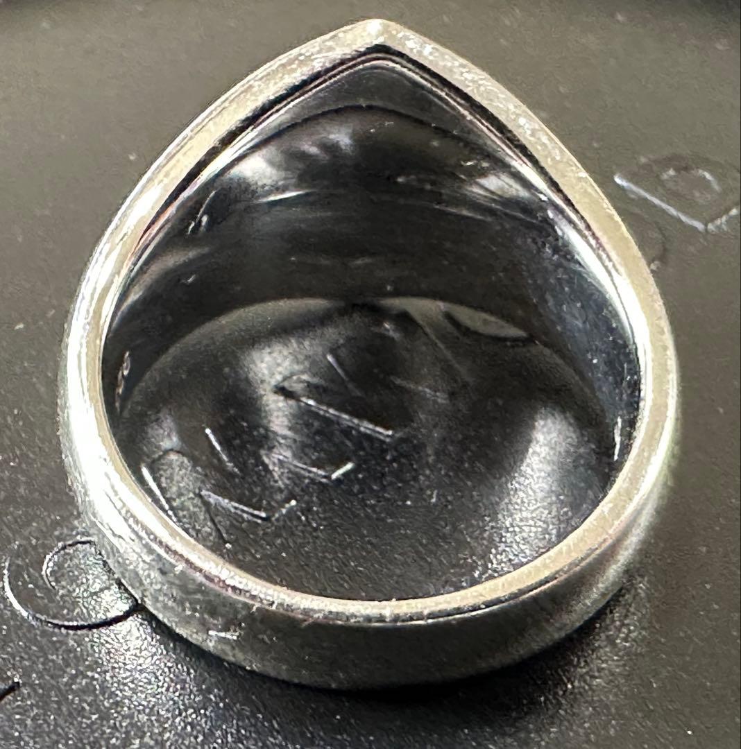 TOMWOOD トムウッド シールド ターコイズ シルバーリング(50)10号