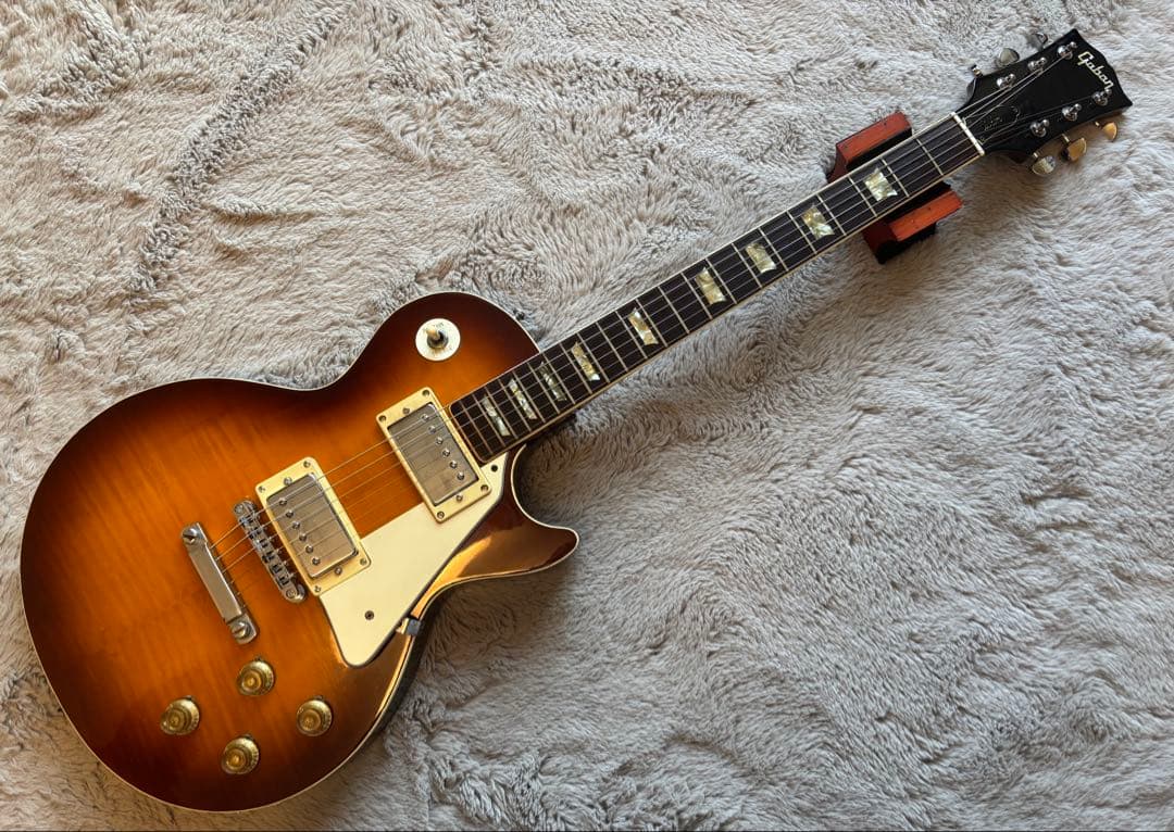 【ビンテージ】Gaban レスポール　春日製　フレイムトップ