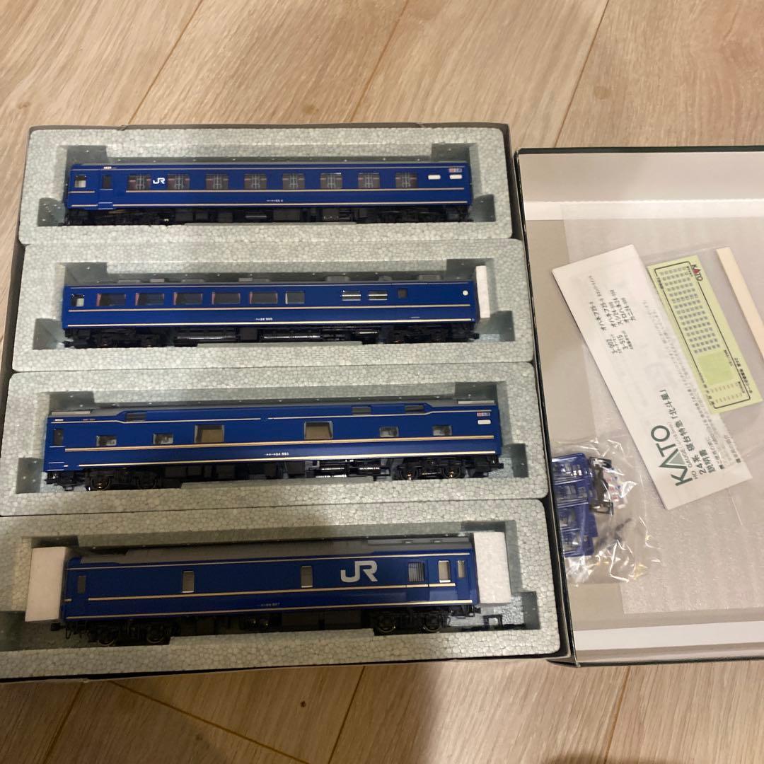 KATO 寝台特急北斗星　HOゲージ　4両基本セット