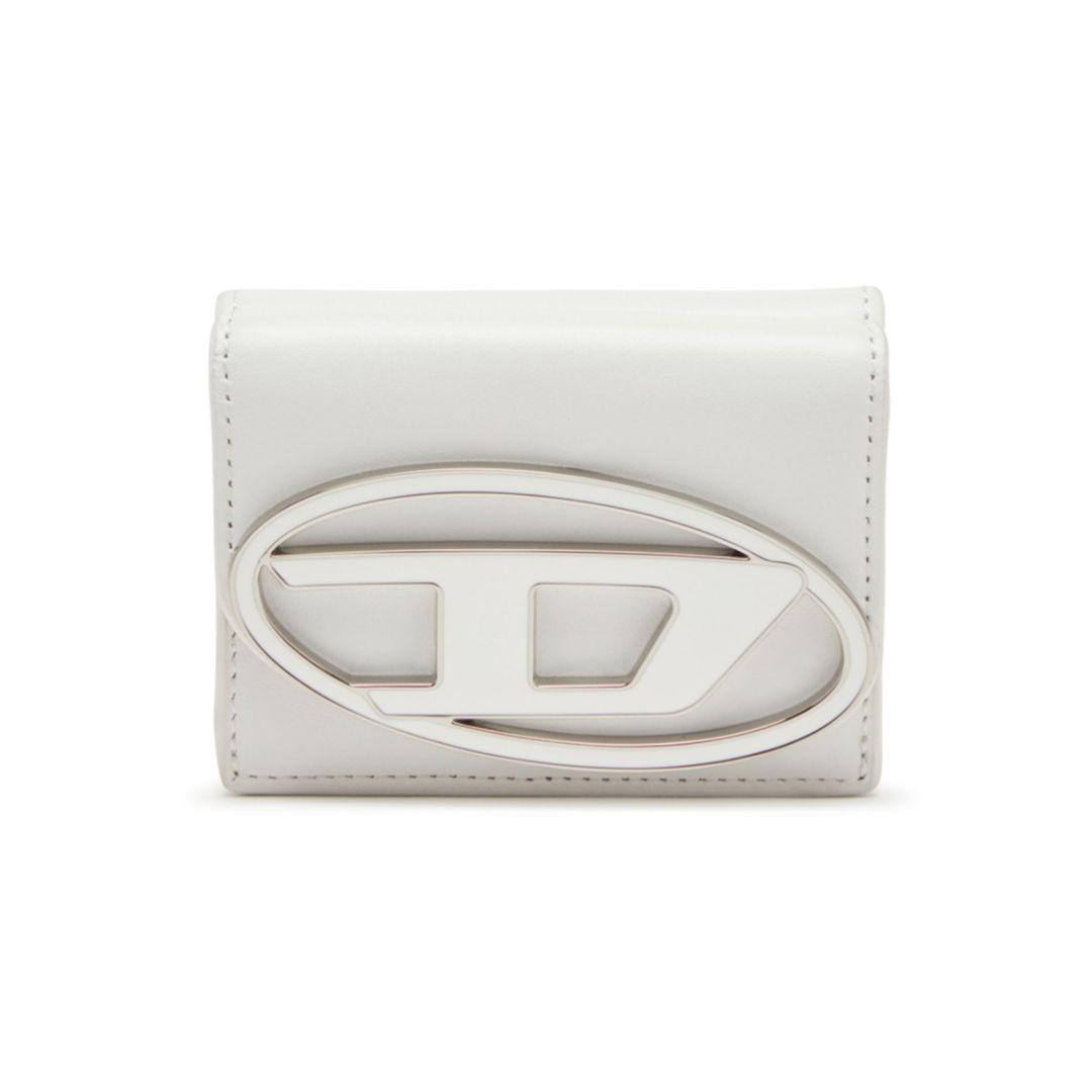【新品】DIESEL ディーゼル 牛革 三つ折り財布 ウォレット 白