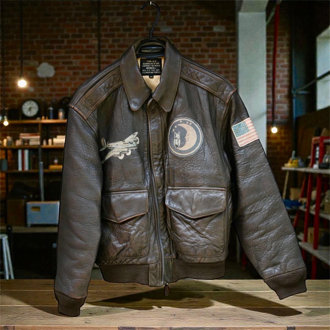 b*)様 AVIREX/A-2フライトジャケット/Sleepy-Time Gal