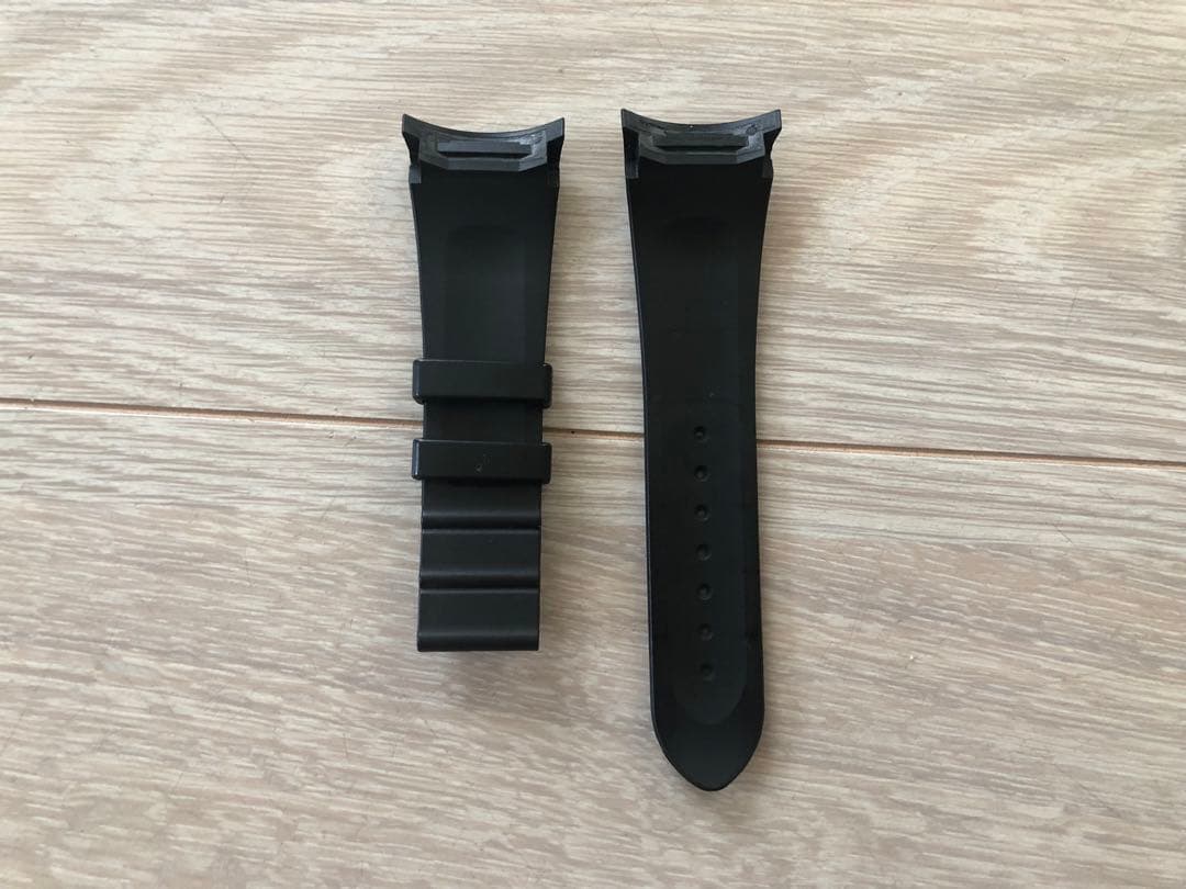 エドックス EDOX クロノオフショア1 純正ラバーベルト　ブラック