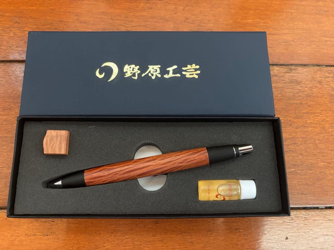 ［新品］野原工芸　シーオークのスタンダードボールペン