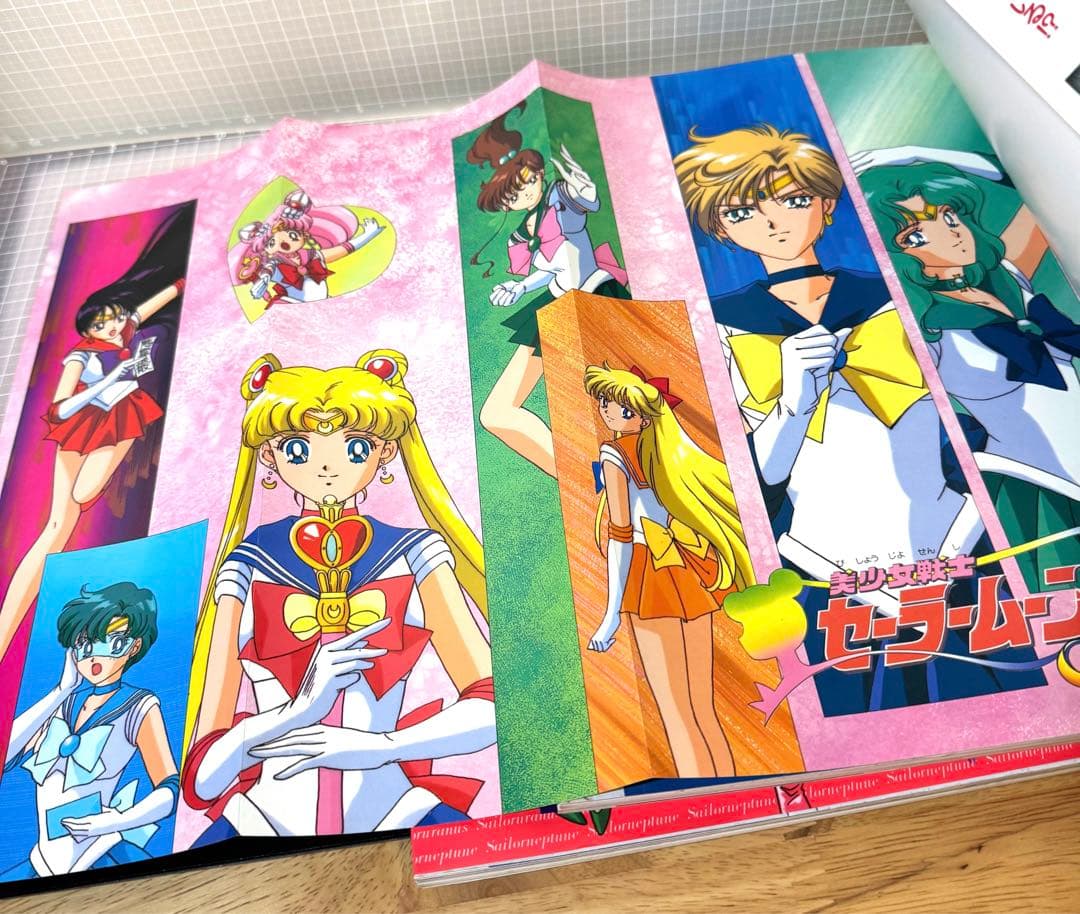 初版♡ カラー！メディアブックス　アニメアルバム　美少女戦士セーラームーン