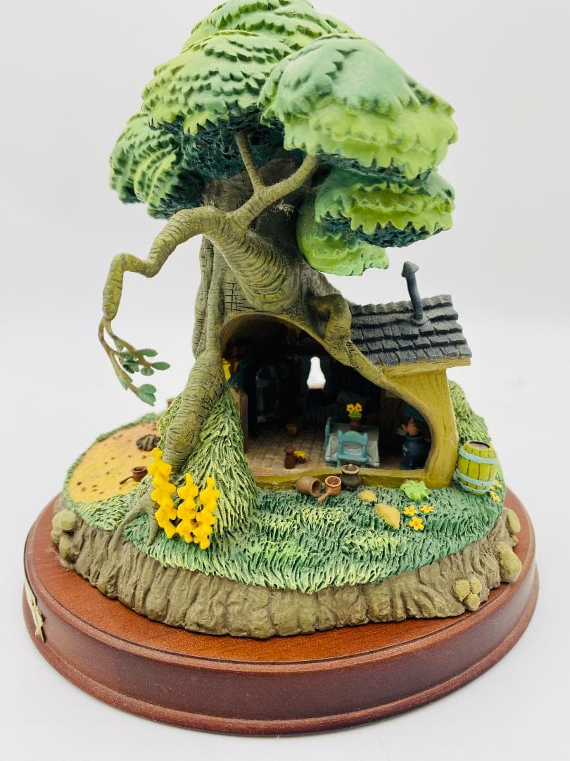 ディズニー WDCC くまのプーさん ツリーハウス ミニフィギュア３体