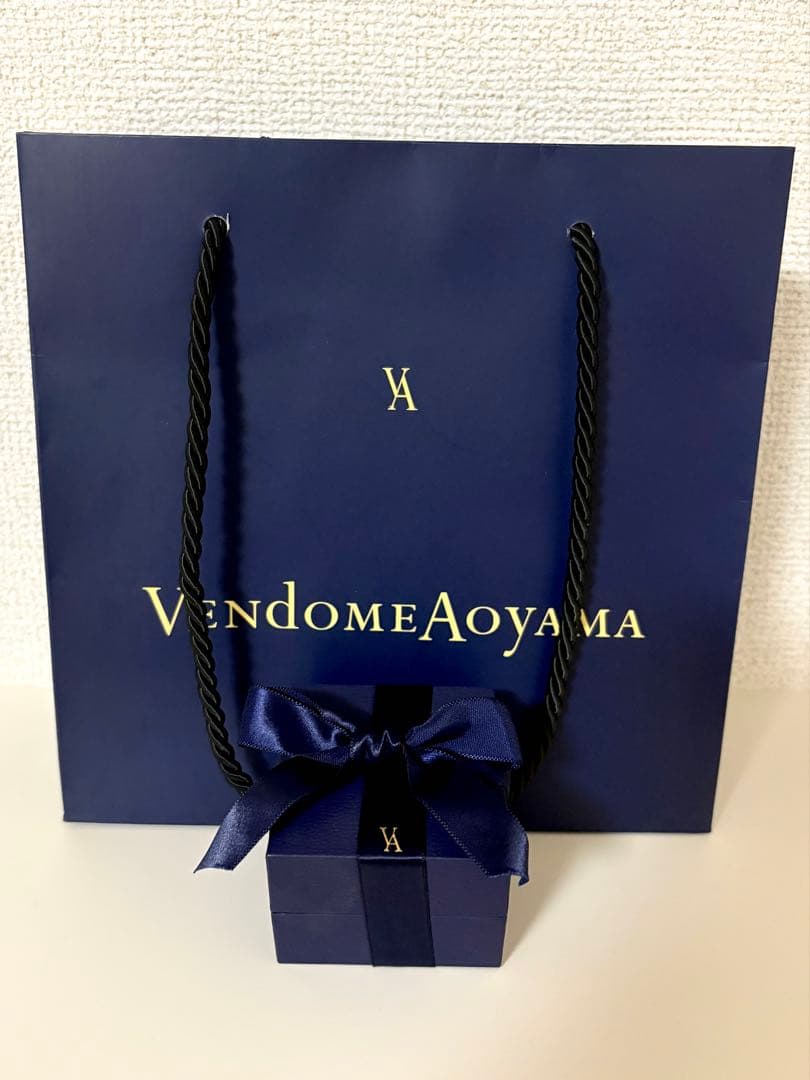 Vendome Aoyama ダイヤモンド ドロップ ピアス