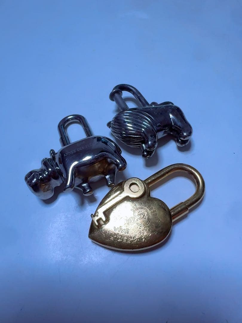 丸*山様 カバ・ライオン・ハート　エルメス　カデナ３点 エールラインミニサイズ