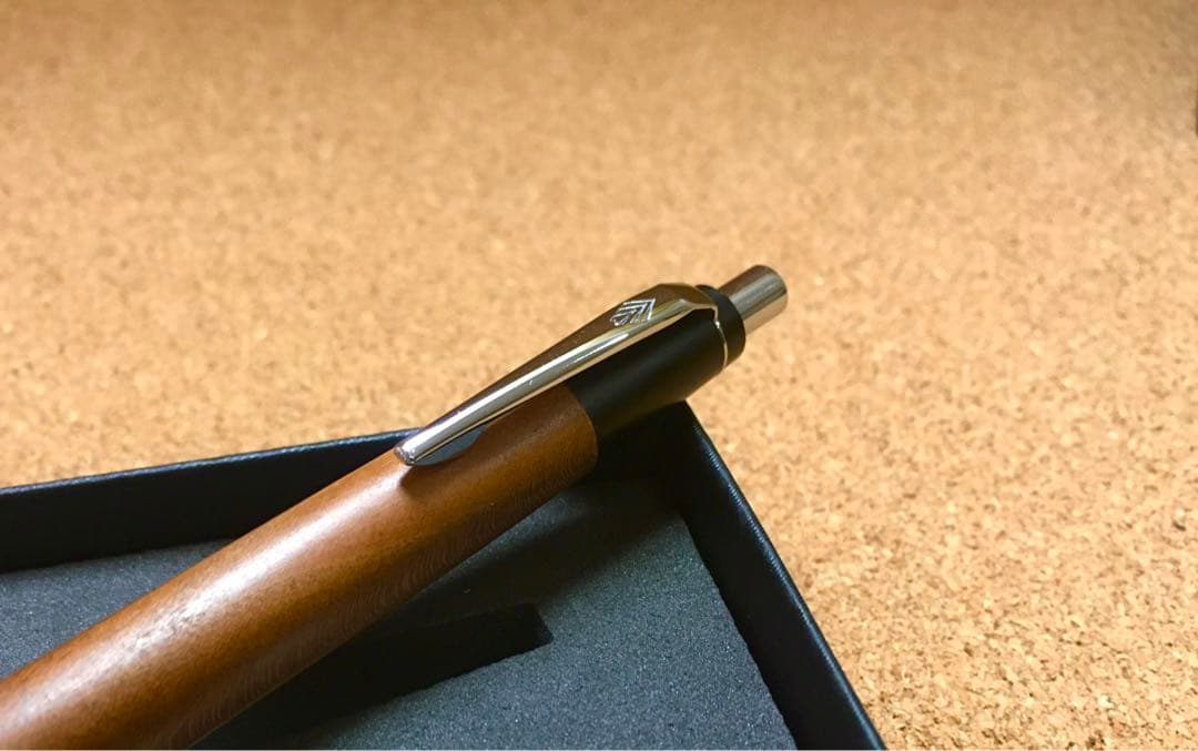 【美品】野原工芸　梅　シャープペン　検）工房楔 花梨瘤　クラフトエー　固定式口金