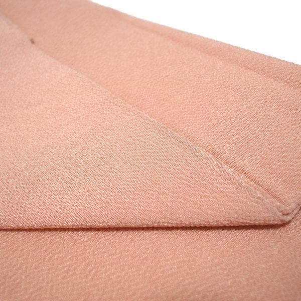 名古屋帯 九寸 作家物 中野雅峰 縮緬 ちりめん 桃色 魚 新古品 kp2273