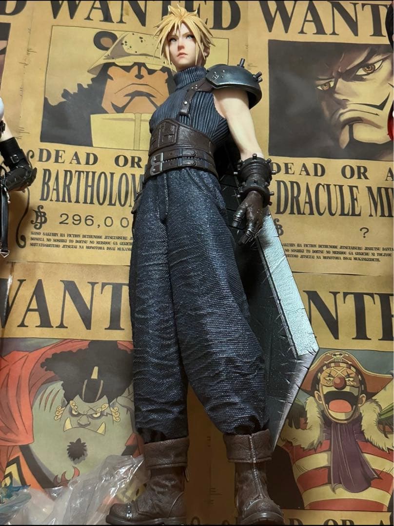 ファイナルファンタジー Ⅶ クラウド・ストライフ フィギュア ガレージキット