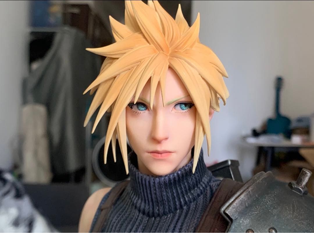 ファイナルファンタジー Ⅶ クラウド・ストライフ フィギュア ガレージキット