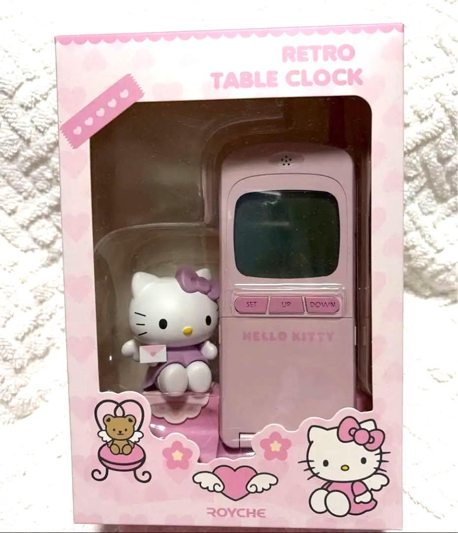 サンリオ　ハローキティ　ガラケー置き時計♡