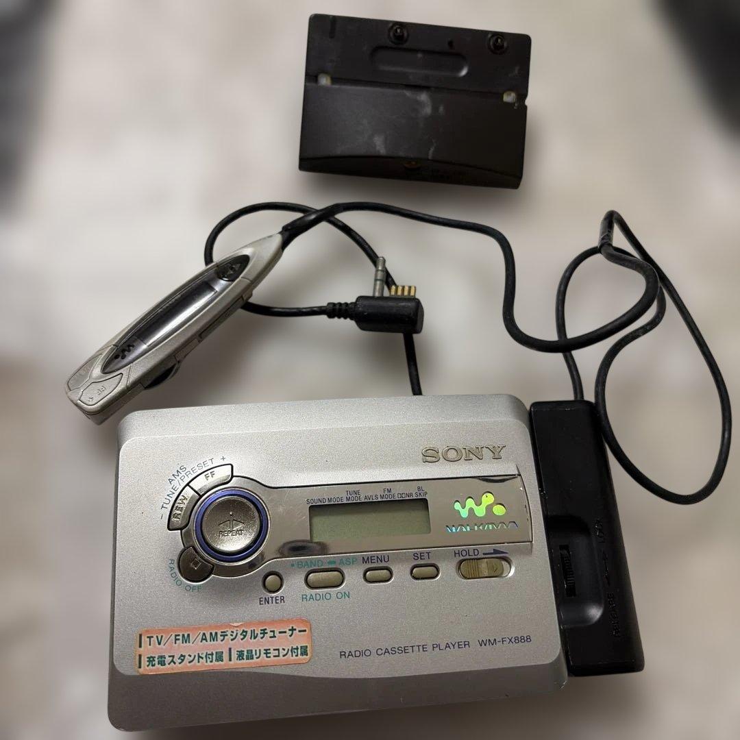 再生ラジオOK　SONY WM-FX888　ウォークマン　ソニー