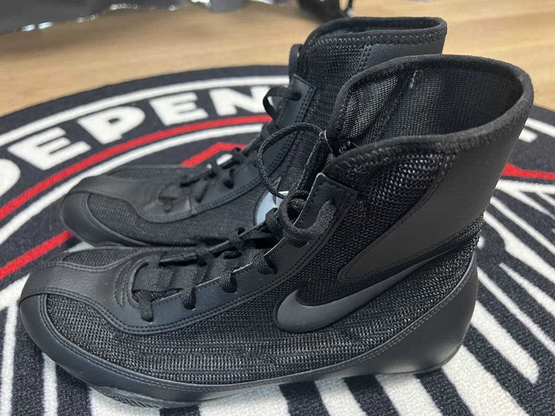 NIKE ナイキ ボクシングシューズ MACHOMAI2 BLACK 新品 27