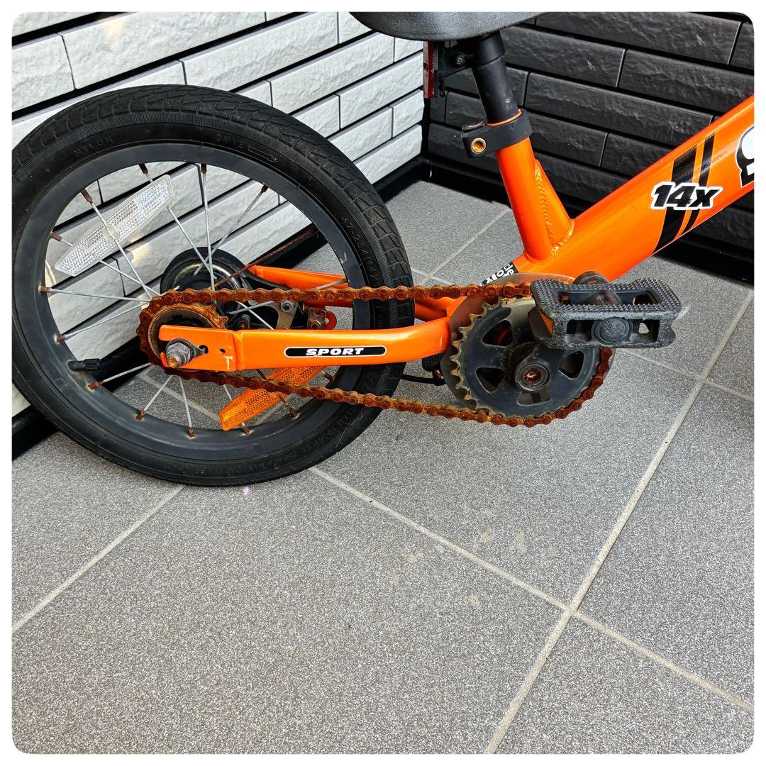 超希少色 STRIDER SPORT 14x オレンジ ストライダー スポーツ