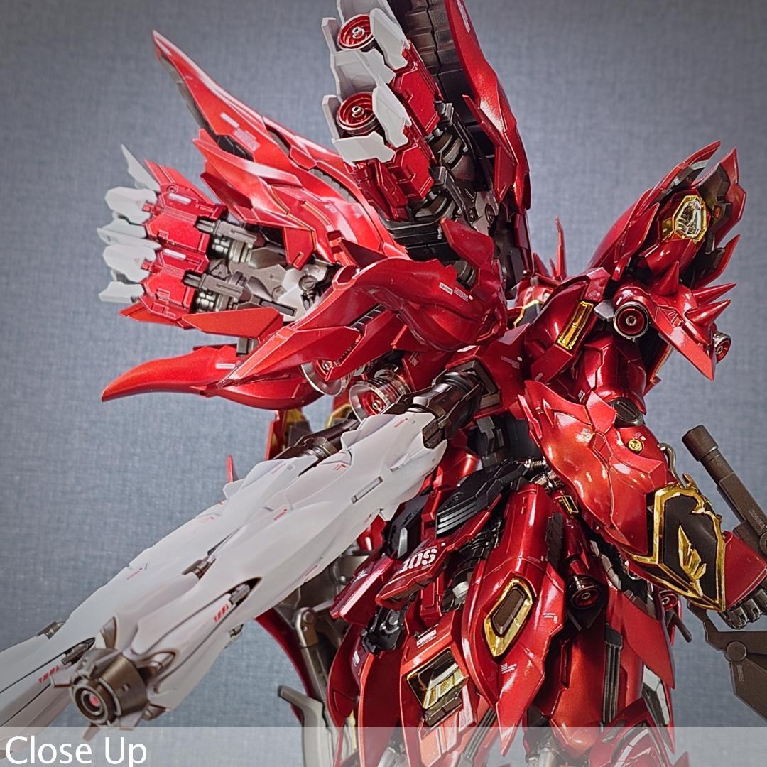 MG シナンジュ \"匠studioカスタム\" 1/100 キャンディ塗装完成品