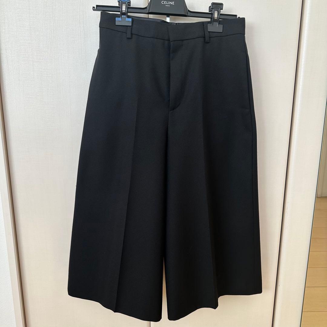 CELINE ブラック キュロットスカート 36