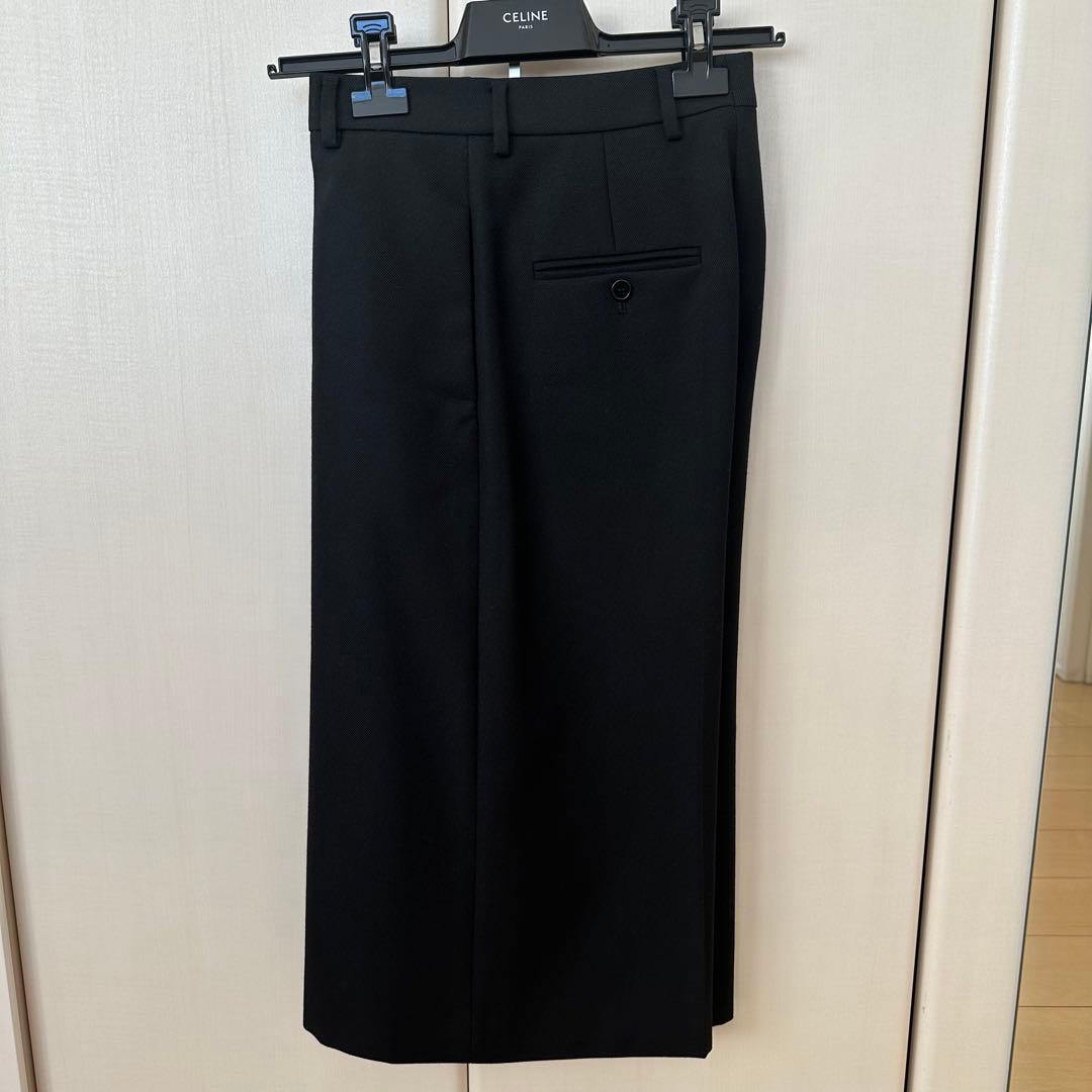 CELINE ブラック キュロットスカート 36