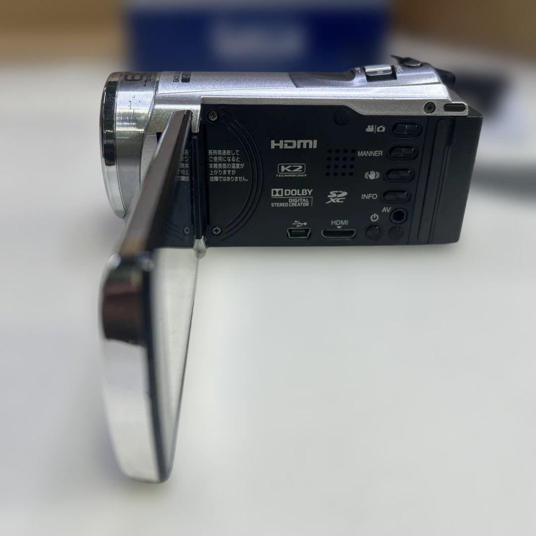 6353【程度良好】JVCケンウッド Everio シルバー GZ-E109-S