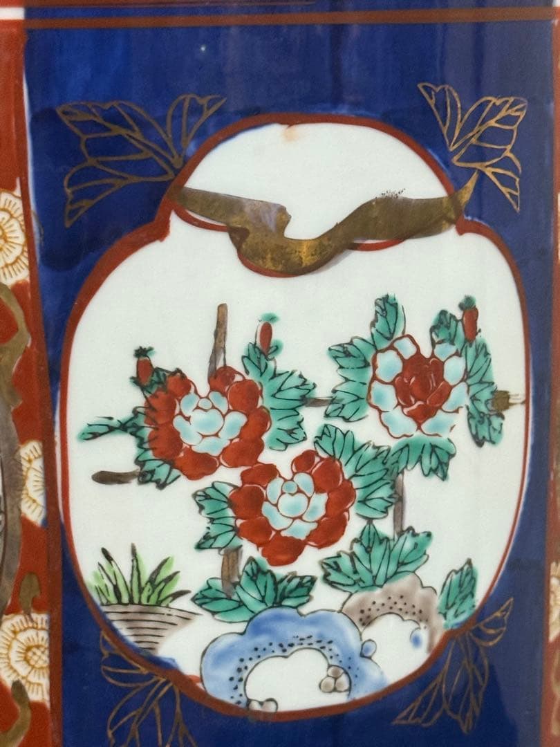 伊万里　錦絵　傘立　古民具　送料込み251025