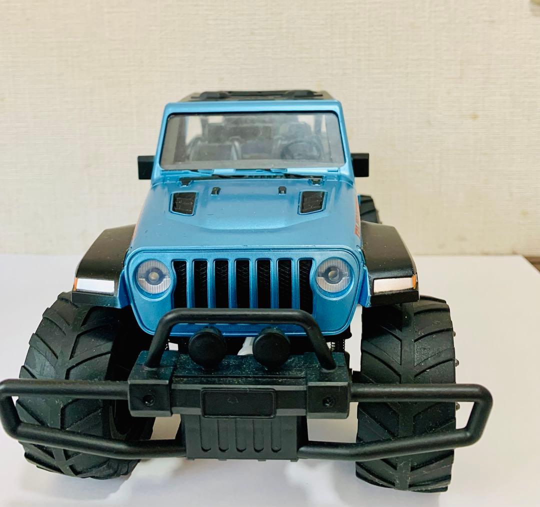 Jeep ラングラー　Rubicon ミニカー 青