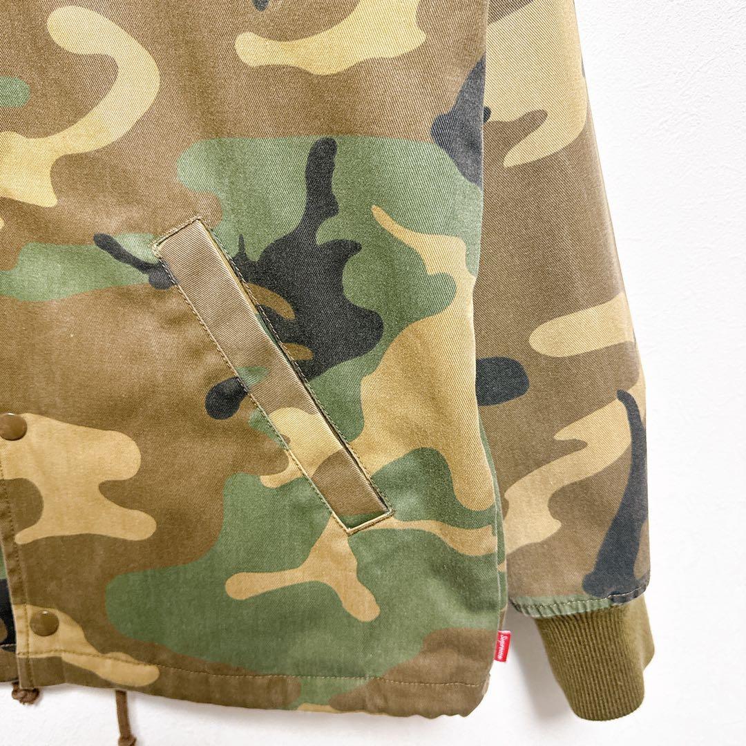 ⭐︎超希少⭐︎SUPREME 15fw アーチロゴ コーチジャケット 迷彩 カモ