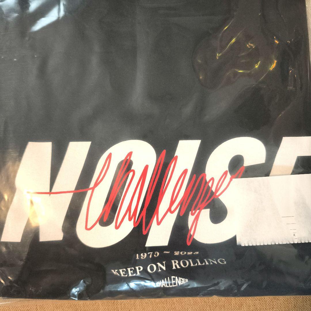 CHALLENGER NOISE TEE BLACK 長瀬智也 着用 新品 XL