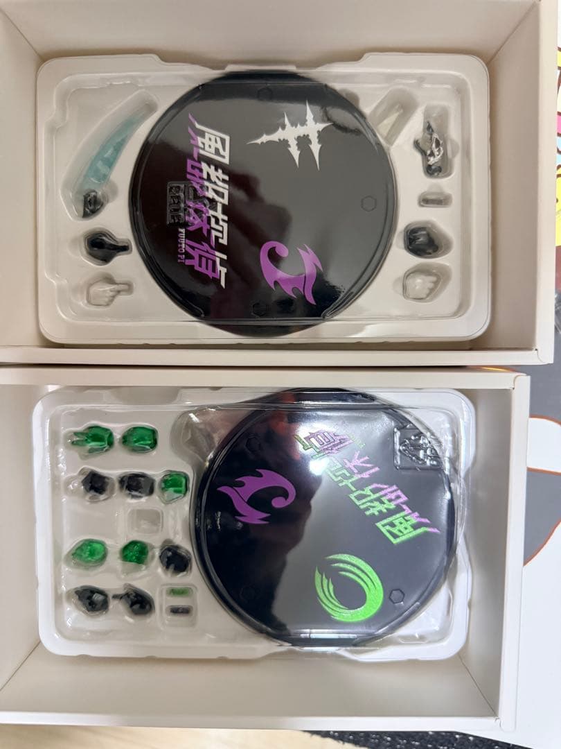 真骨彫　仮面ライダーW サイクロンジョーカー+ファングジョーカー